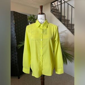 Lemon Lime Sheer Blouse